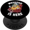 Funny Fathers Day Jokes For Dads Men Divertente TV Sport Fan Divano Potato Scherzo Umorismo Sarcastico Telecomando PopSockets PopGrip Adesivo