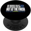 Triathlete Family Matching Race Day Crew Supporto per triathlon Crew Swim Bike Run Race Day PopSockets PopGrip Adesivo