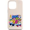 Funny Nineties 90s Costume Party Back to Custodia per iPhone 13 Pro Nastro a cassetta Boombox Roller Skate Cube vintage anni '90