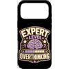 Jimbeels Custodia per iPhone 17 Pro Max Expert Level Overthinking Umorismo agenda