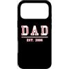 Dad Est. 2006 Baseball Softball Father's Custodia per iPhone 17 Pro Max Papà di baseball Dal 2006 Compleanno Padre Festa Vintage