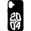 COOL SOCCER DESIGNS AND OUTFITS Custodia per iPhone 16 Plus 22 ANNI CALCIATORE 2004 CALCIO 22° COMPLEANNO
