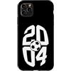 COOL SOCCER DESIGNS AND OUTFITS Custodia per iPhone 11 Pro Max 22 ANNI CALCIATORE 2004 CALCIO 22° COMPLEANNO