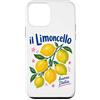 Italian Summer Citrus & Lemon Designs Custodia per iPhone 12 mini Il Limoncello Buono Italia Amalfi Limone Art