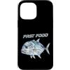 Giant Trevally GT Fishermen Humor Custodia per iPhone 13 Pro Max Fast Food Giant Trevally GT Fisherman divertente gioco di parole di pesca