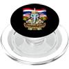 Thailand Elephant Thai Clothing Tailandia Bandiera Thailandese Fiero Elefante Thailandia PopSockets PopGrip per MagSafe