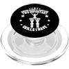 Cheer Captain And Cheerleader Gifts For Cheerleader e sarcasmo Cheer Cheerleading divertente PopSockets PopGrip per MagSafe