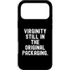 Witty Humor Statements Custodia per iPhone 17 Pro Max verginità ancora nella confezione originale Umorismo spiritoso