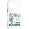 School Psychologist Mental Health Custodia per iPhone 16 Pro Data-Driven Empathy-Led School Psychologist Brain Graphic