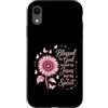 Spirit Led Creations Custodia per iPhone XR Benedetto da Dio amato da Gesù guidato dalla fede spirituale