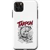 Saltwater Tarpon Angler Estuary Predator Custodia per iPhone 11 Pro Max Tarpon Estuario Estuario Predator Pesca in acqua salata