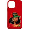Cute Juneteenth Designs for Men Women Ki Custodia per iPhone 13 Pro Max Juneteenth Ricordando i miei antenati Donne nere Juneteenth