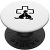 vita veterinaria occhiali per capelli ch Vet Tech, Tecnico Veterinario Paw PopSockets PopGrip Adesivo