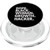 Dope Growth Hacker Career Culture Dope Black Woman Growth Hacker Black History Month Pride PopSockets PopGrip per MagSafe