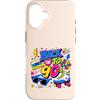 Funny Nineties 90s Costume Party Back to Custodia per iPhone 16 Nastro a cassetta Boombox Roller Skate Cube vintage anni '90