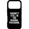 Witty Humor Statements Custodia per iPhone 17 Pro verginità ancora nella confezione originale Umorismo spiritoso