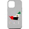UAE Flag Heritage Apparel & Gifts Custodia per iPhone 12 Pro Max Bandiera degli Emirati Arabi Uniti Patriottica Uomini Donne Bambini Emirati Arabi Uniti