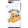 Punny Bone Custodia per iPhone 7 Plus/8 Plus Oh My Cod Divertente Pesce Pun