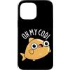 Punny Bone Custodia per iPhone 13 Pro Max Oh My Cod Divertente Pesce Pun