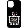 Pearls Are Always Appropriate Jewelry Gi Custodia per iPhone 12/12 Pro Collana di perle Class Lady Le perle sono sempre appropriate