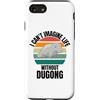 Retro Dugong I Can't Imagine Life Withou Custodia per iPhone SE (2020) / 7/8 Vintage Carino Dugongo non riesco a immaginare la vita senza Dugong