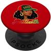 Cute Juneteenth Designs for Men Women Ki Juneteenth Ricordando i miei antenati Donne nere Juneteenth PopSockets PopGrip Adesivo