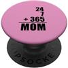 Miftees Mothers Day Tees Mamma 365 PopSockets PopGrip Adesivo