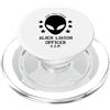 Secret Space Program Alien Liaison Offic Programma spaziale segreto/Alien Liaison Officer Design divertente PopSockets PopGrip per MagSafe