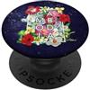 Family Heritage Gifts Fiori di Cambogia Parola Art - Khmer Pride PopSockets PopGrip Adesivo