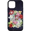 Family Heritage Gifts Custodia per iPhone 12 mini Fiori di Cambogia Parola Art - Khmer Pride
