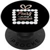 Pearls Are Always Appropriate Jewelry Gi Collana di perle Class Lady Le perle sono sempre appropriate PopSockets PopGrip Adesivo