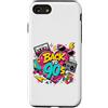 Funny Nineties 90s Costume Party Back to Custodia per iPhone SE (2020) / 7/8 Cube per pattini a rotelle Boombox, stile retrò, stile vintage, anni '90