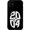 COOL SOCCER DESIGNS AND OUTFITS Custodia per iPhone 11 22 ANNI CALCIATORE 2004 CALCIO 22° COMPLEANNO