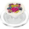 Funny Nineties 90s Costume Party Back to Back to 90s Nostalgia Roller Skate Boombox Cassette anni Novanta PopSockets PopGrip per MagSafe