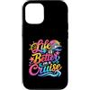 Cruise Life Graphics Custodia per iPhone 12/12 Pro Happy Cruise Ship Ocean Voyage Travel Design