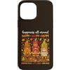 Whimsical Autumn Harvest Apparel Custodia per iPhone 13 Pro Max Tre gnomi autunnali Zucca Patch Apple Sidro Mais Autunno