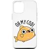 Punny Bone Custodia per iPhone 12/12 Pro Oh My Cod Divertente Pesce Pun