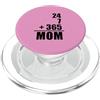 Miftees Mothers Day Tees Mamma 365 PopSockets PopGrip per MagSafe