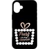 Pearls Are Always Appropriate Jewelry Gi Custodia per iPhone 16 Plus Collana di perle Class Lady Le perle sono sempre appropriate
