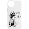 Red Setter Dog Collection by Necessary T Custodia per iPhone 14 Plus Design irlandese Red Setter Let's Go! - Design Happy Setter