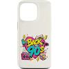 Funny Nineties 90s Costume Party Back to Custodia per iPhone 13 Pro Cube per pattini a rotelle Boombox, stile retrò, stile vintage, anni '90