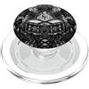 Musicista camicia strumenti musicali acc Drummer Batterie Black-Lace Lingerie-gothic batterista PopSockets PopGrip per MagSafe