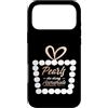Pearls Are Always Appropriate Jewelry Gi Custodia per iPhone 17 Pro Max Collana di perle Class Lady Le perle sono sempre appropriate