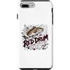 Saltwater Redfish Angler Coastal Inshore Custodia per iPhone 7 Plus/8 Plus Red Drum Urban Pesca Costiera Scorfano Schizzo
