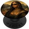 Mese della storia nera, Juneteenth Monna Lisa nera, mese della storia nera PopSockets PopGrip Adesivo