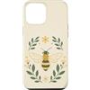 Cottage Bloom Atelier Custodia per iPhone 12 Pro Max Ape Floreale Natura Giardino Botan