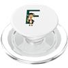 Timowo Studio Giraffa Diploma Lettera F Alfabeto Animale PopSockets PopGrip per MagSafe