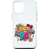 Funny Nineties 90s Costume Party Back to Custodia per iPhone 12/12 Pro Back to 90s Nostalgia Roller Skate Boombox Cassette anni Novanta