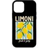 Italian Summer Citrus & Lemon Designs Custodia per iPhone 12 mini LIMONI Agrumi Estivi Italiani Freschi & Zesty