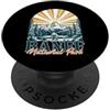Banff National Park Alberta Canada Trave Banff Parco Nazionale Retrò All'aperto Canada Canadese PopSockets PopGrip Adesivo